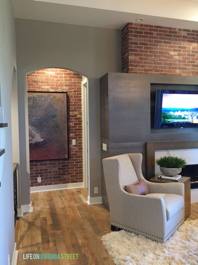 Omaha Street of Dreams Living Room Hallway - Life On Virginia Street