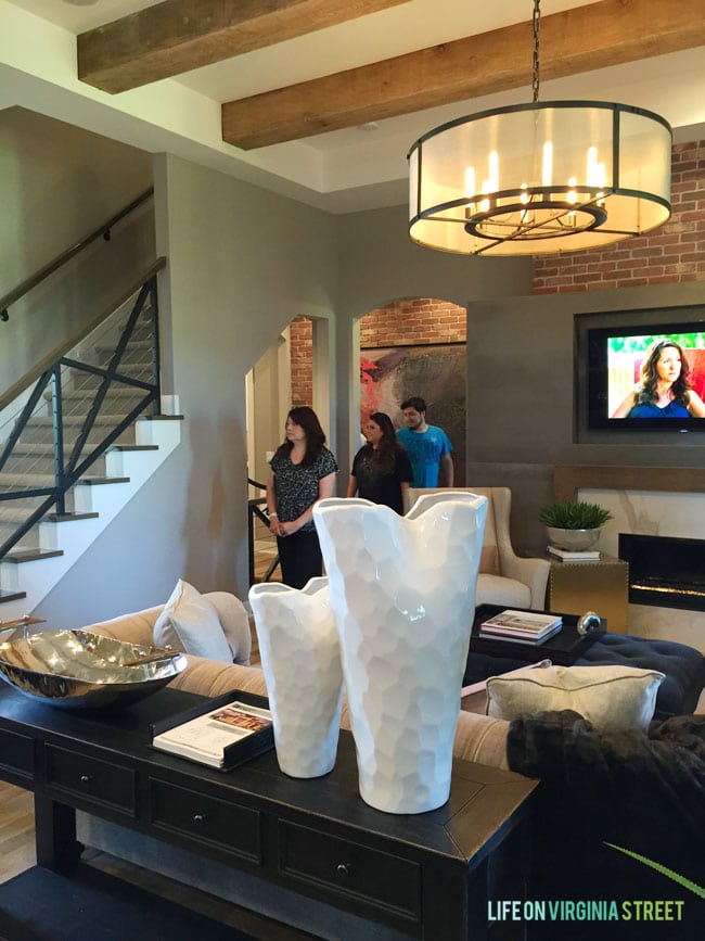 Omaha Street of Dreams Living Room - Life On Virginia Street