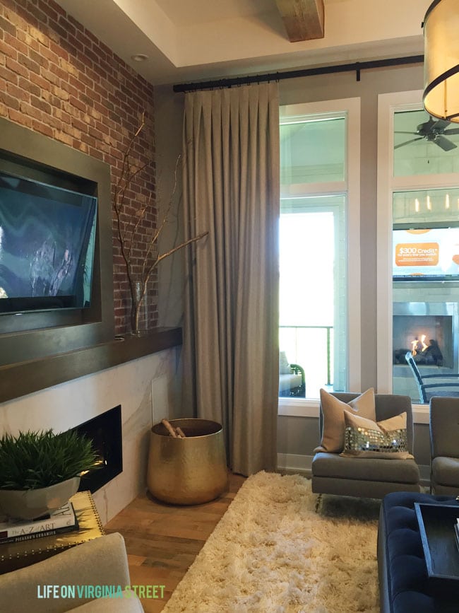 Omaha Street of Dreams Living Room View - Life On Virginia Street