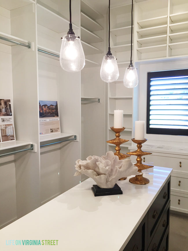 Omaha Street of Dreams Master Closet - Life On Virginia Street