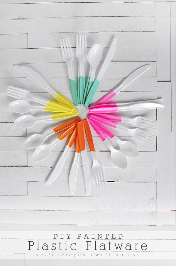 Painted-Plastic-Flatware