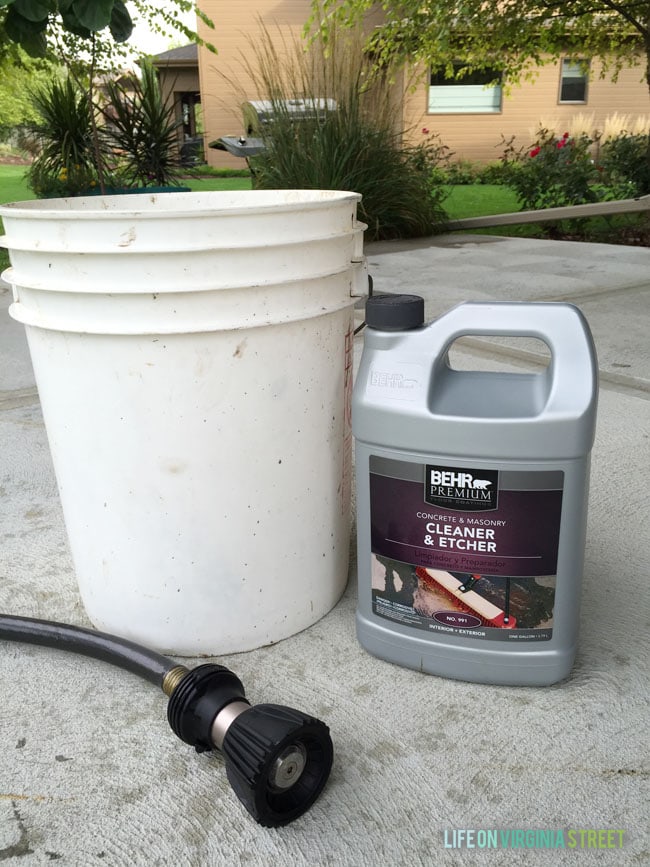 Behr Concrete Cleaner