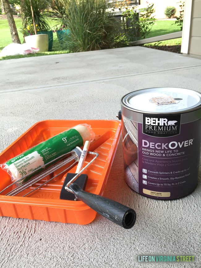 behr concrete porch paint