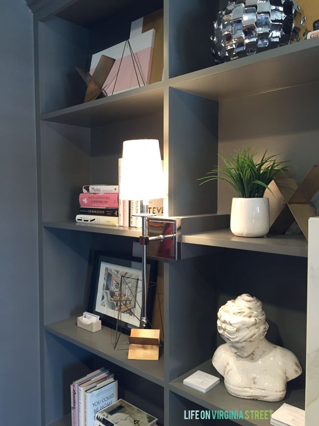 Omaha Street of Dreams Reading Room Shelves - Life On Virginia Street