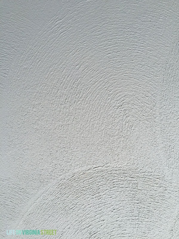 Painted Concrete Closeup details using BEHR Deckover products.