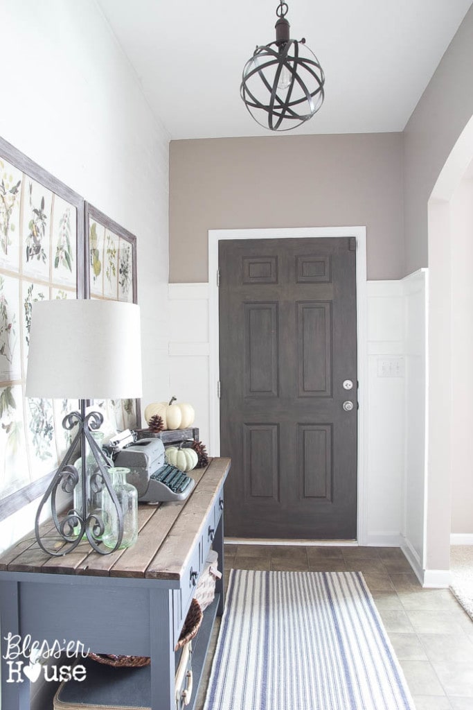 Faux Wood Painted Door via Bless'er House