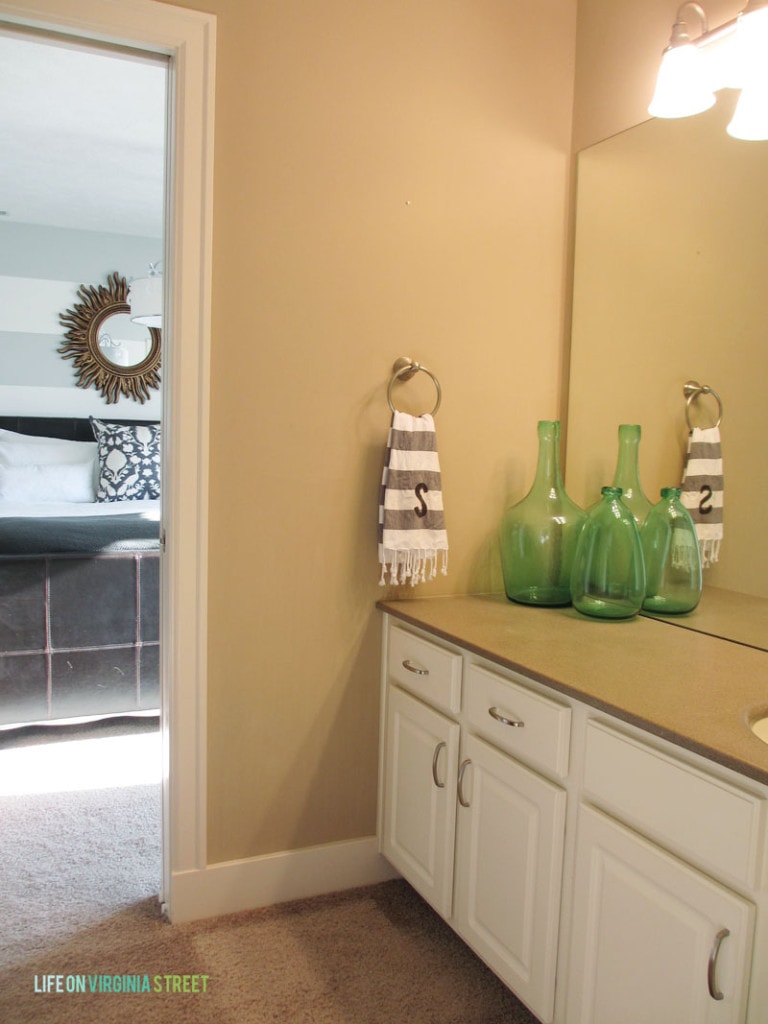 King Guest Bathroom Counters - Life On Virginia Street