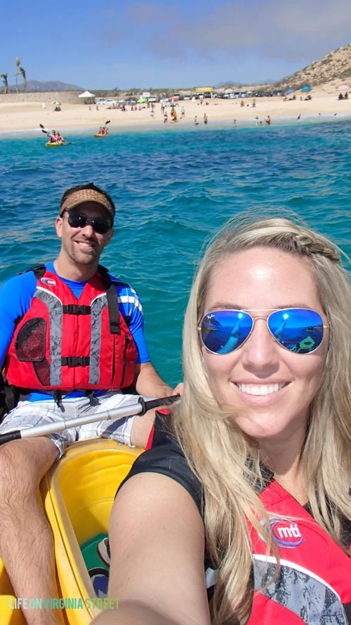 February 2015 - Kayaking in Cabo San Lucas, Mexico