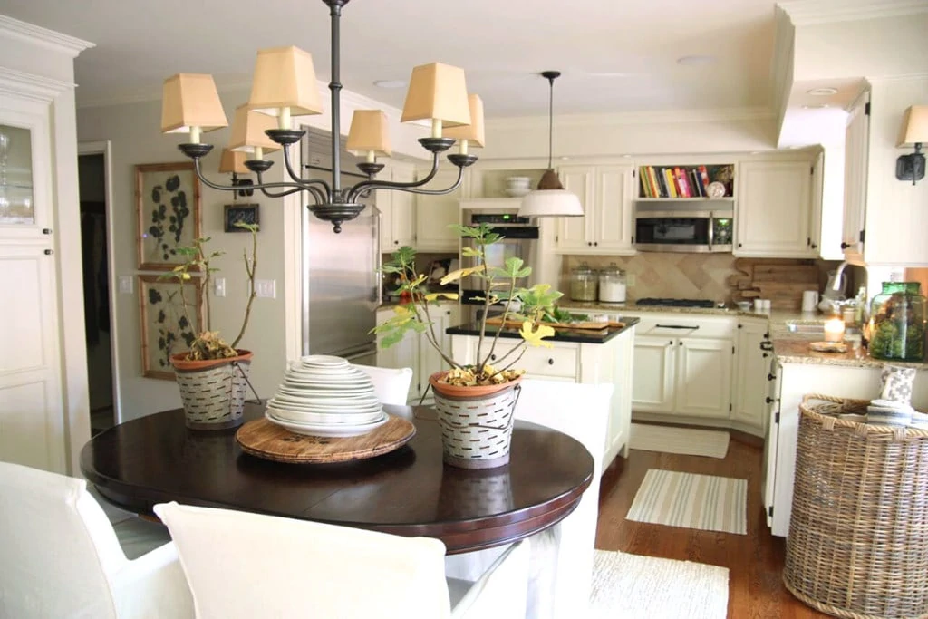 Kitchen and Breakfast Nook - Neutral Home Tour - Life On Virginia Street