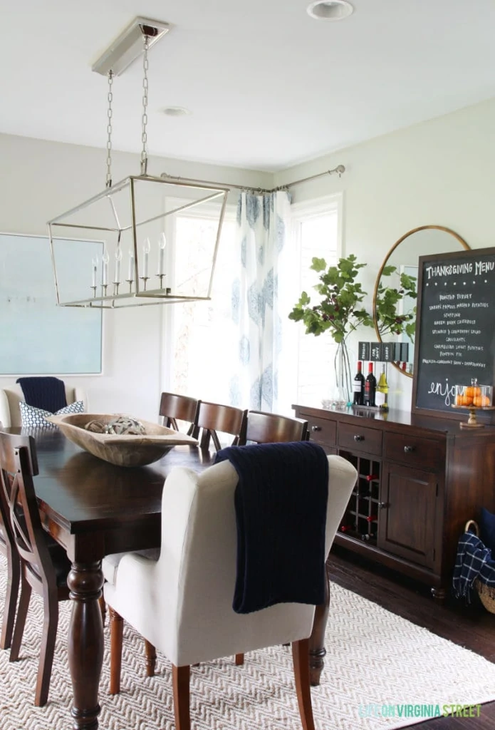 Thanksgiving Dining Room - Life On Virginia Street