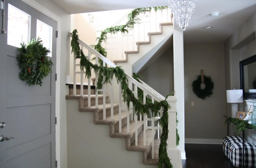 Christmas Entryway - Life On Virginia Street