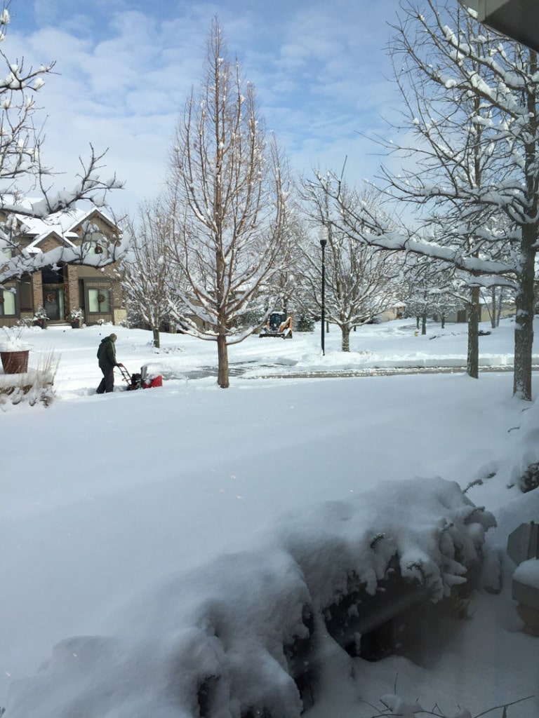 Christmas Snow 2015 - Life On Virginia Street