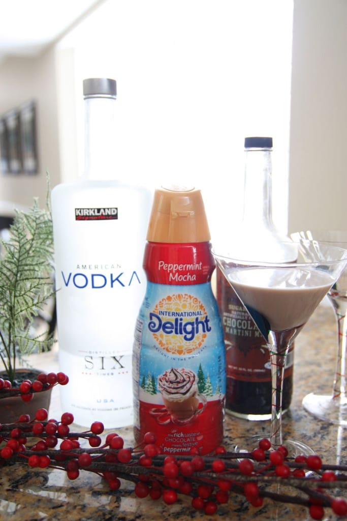 Easy Peppermint Mocha Martini Ingredients - Life On Virginia Street