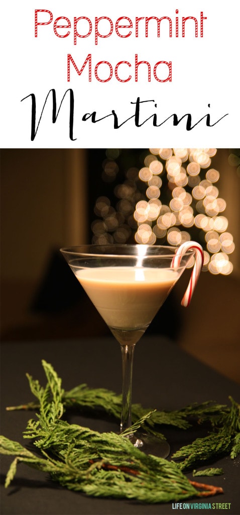 Easy Peppermint Mocha Martini Recipe - Life On Virginia Street