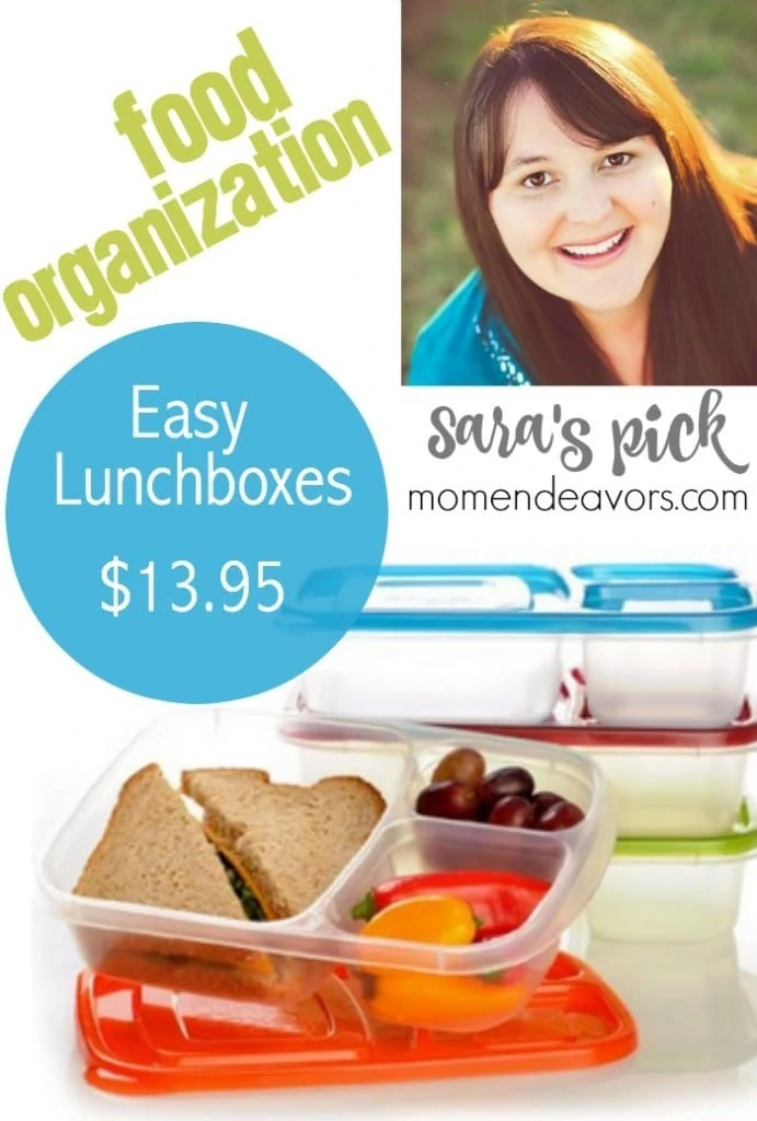 Food Organization - Easy Lunchboxes