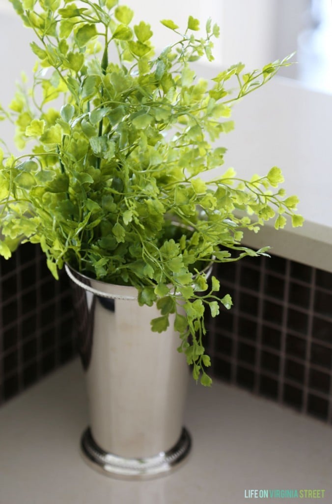 Kitchen Maidenhair Faux Fern - Life On Virginia Street