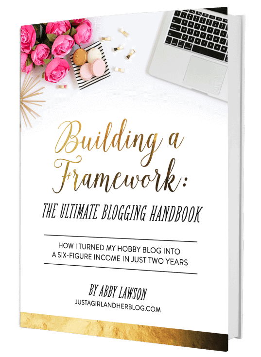 Building A Framework - The Ultimate Blogging Handbook