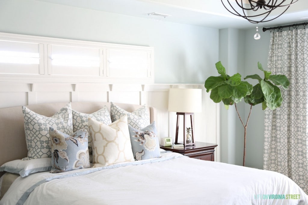 Master Bedroom Refresh Crane Canopy Bedding Life On