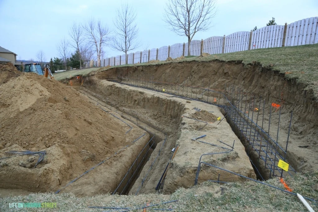 Retaining Wall Footers