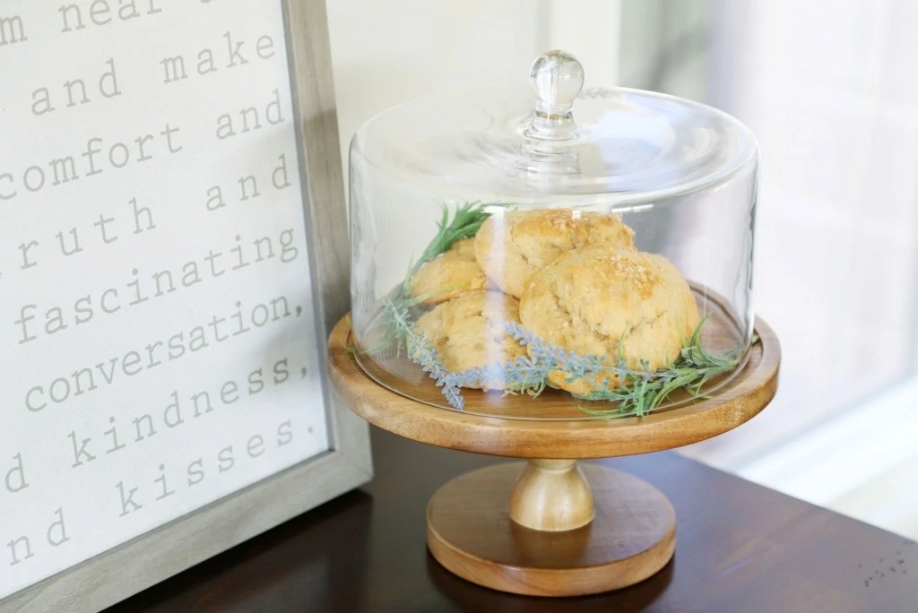 Sconces and Lavender in Dining Room from Life On Virginia Street's Spring Home Tour