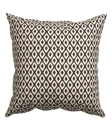 Charcoal Pillow Cover