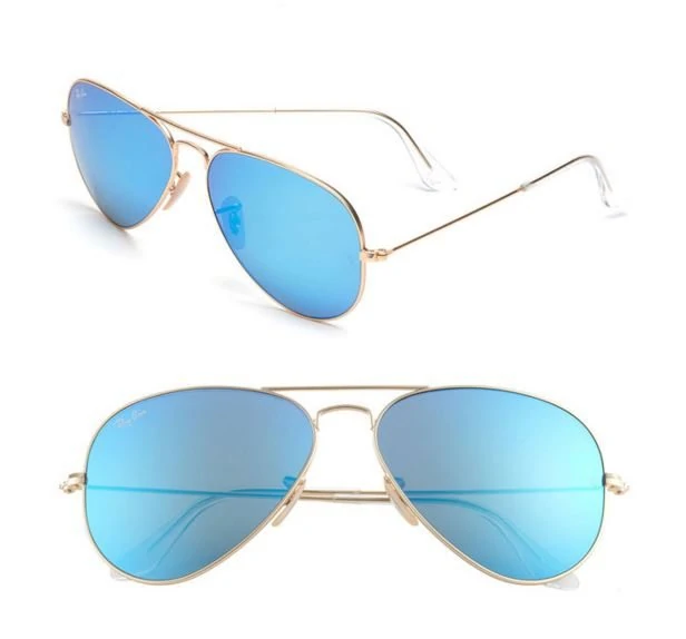 Mirrored Blue Aviators