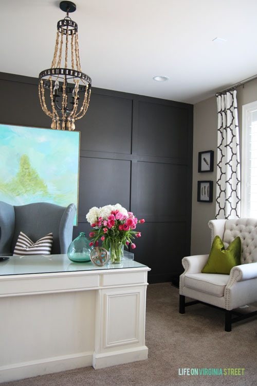 Home Office Makeover Reveal - Life On Virginia Street