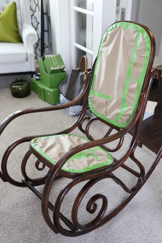 Thrift Store Chair Makeover