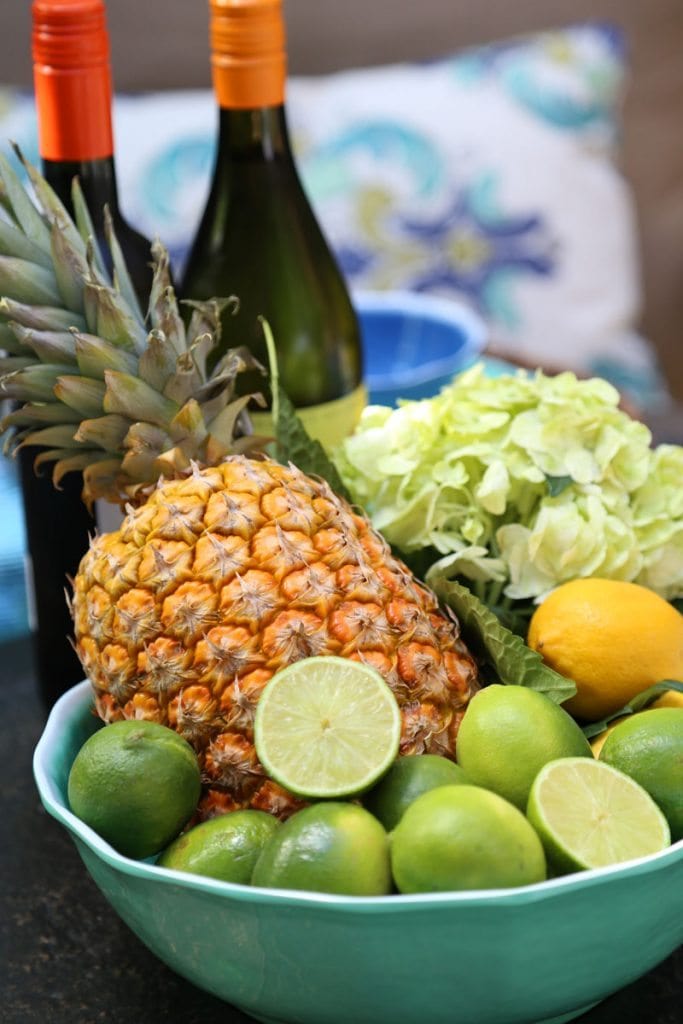 Fruit Bowl and Sangria with World Market