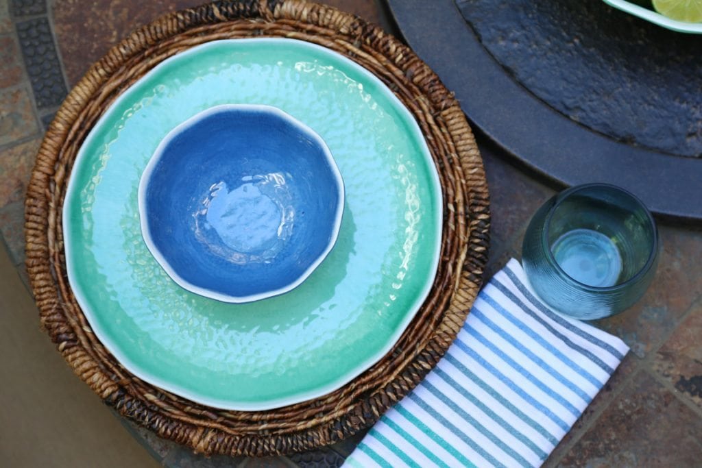 Outdoor Melamine Dinner Set