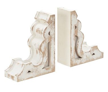 Wooden Corbel Bookends