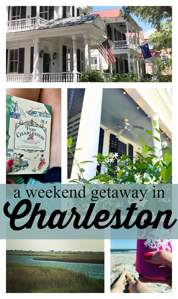 Charleston Weekend Getaway Trip graphic.