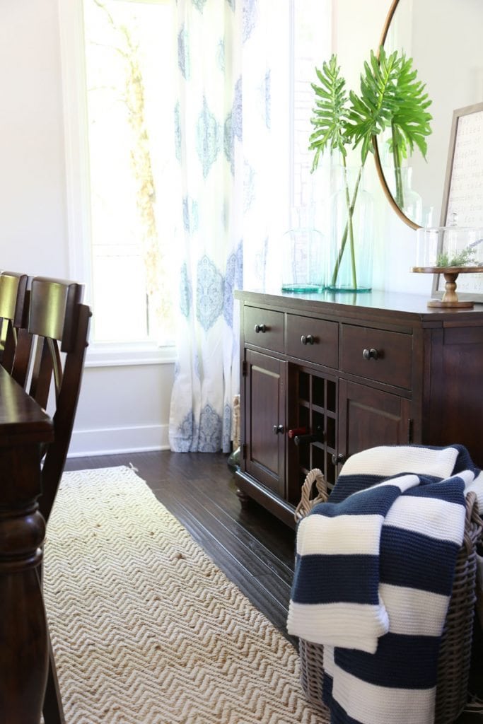 Dining Room Details - Summer Home Tour via Life On Virginia Street