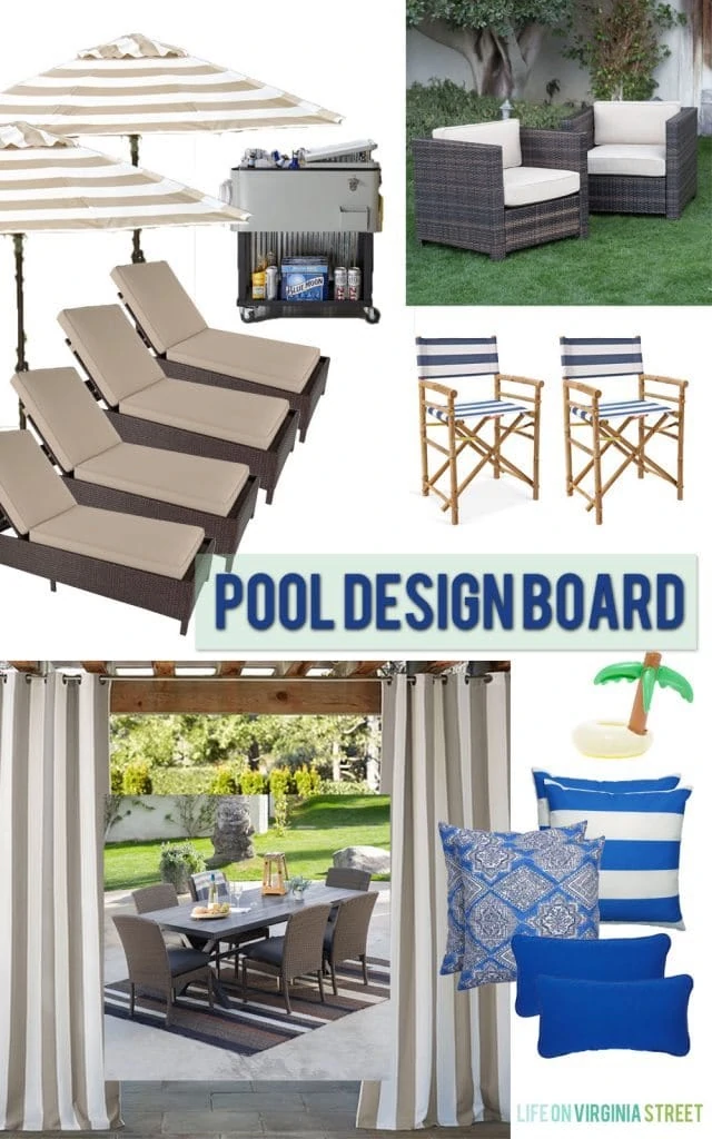 Pool Design Board - Life On Virginia Street