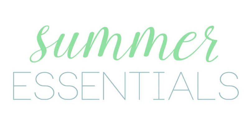 Summer Essentials via Life On Virginia Street