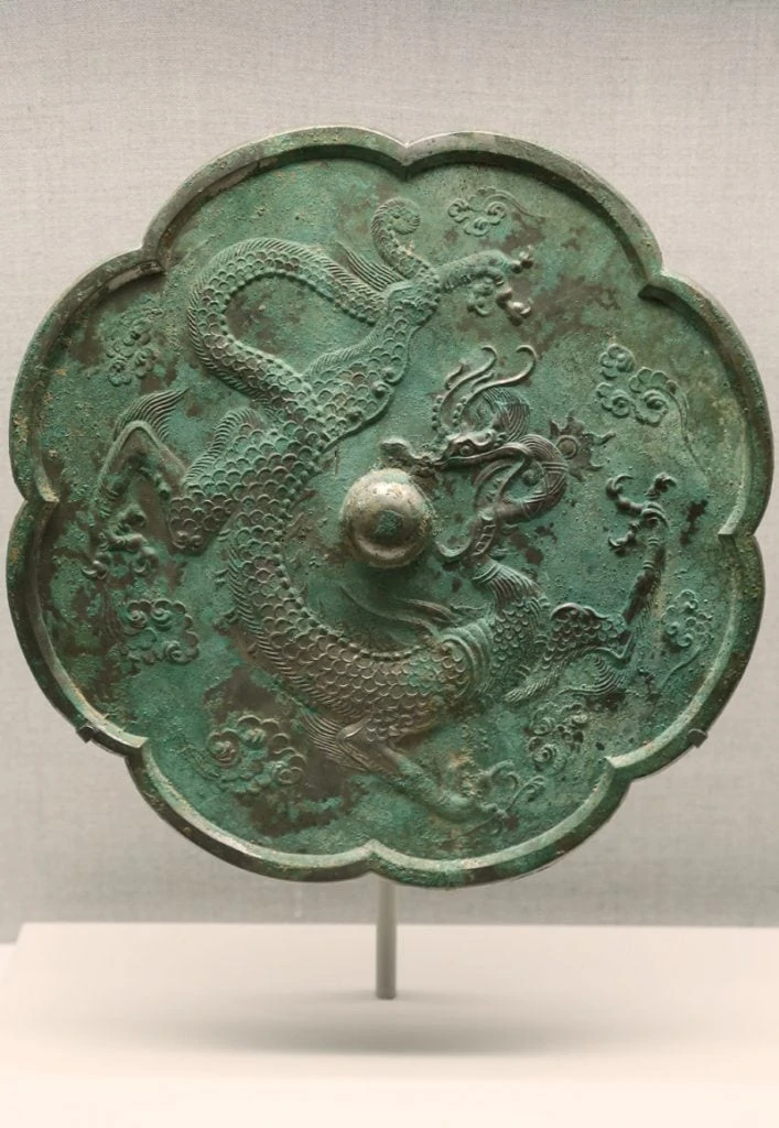 Ancient Chinese Bronze Mirror at the Nelson-Atkins Museum of Art via Life On Virginia Street