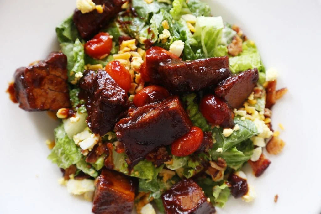 Burnt End Salad from The Raphael Hotel Room Service via Life On Virginia Street