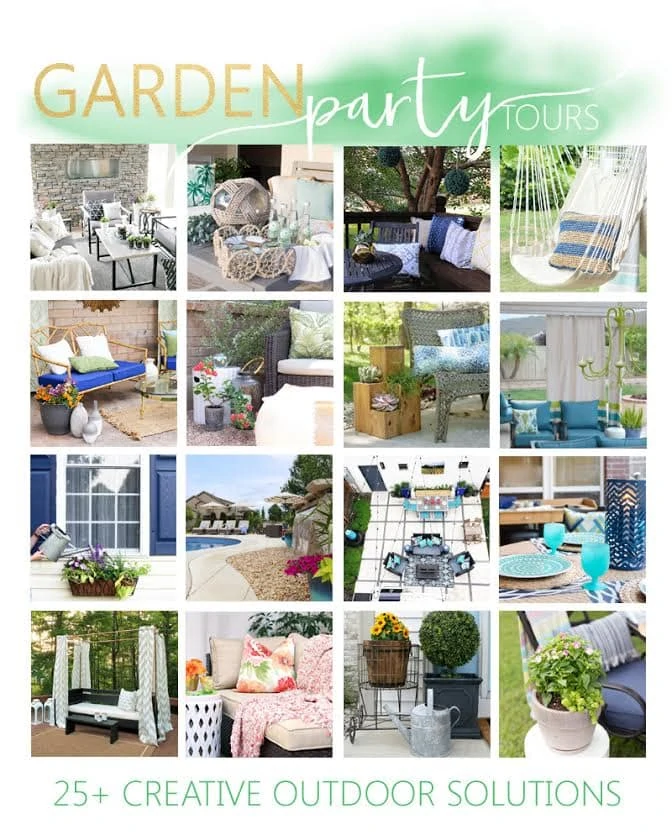 Garden Party Tours graphic.