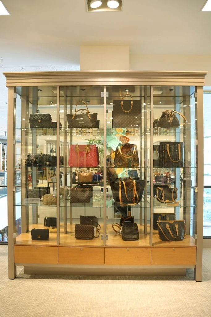 Vintage Louis Vuitton Collection at Hall's KC via Life On Virginia Street