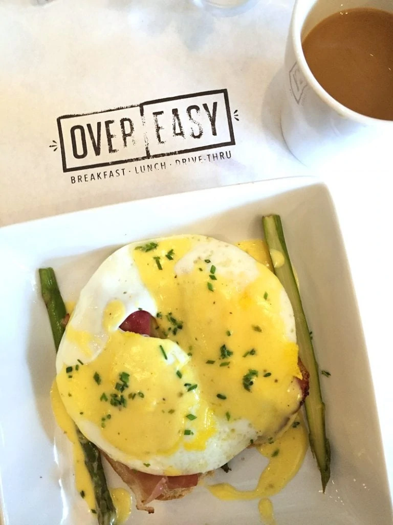 Over Easy Eggs Benedict