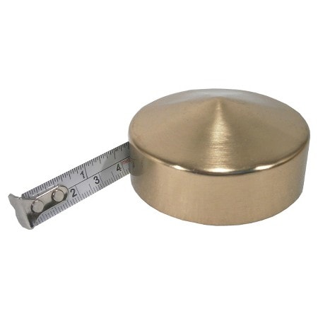 Gold Faceted Tape Measures