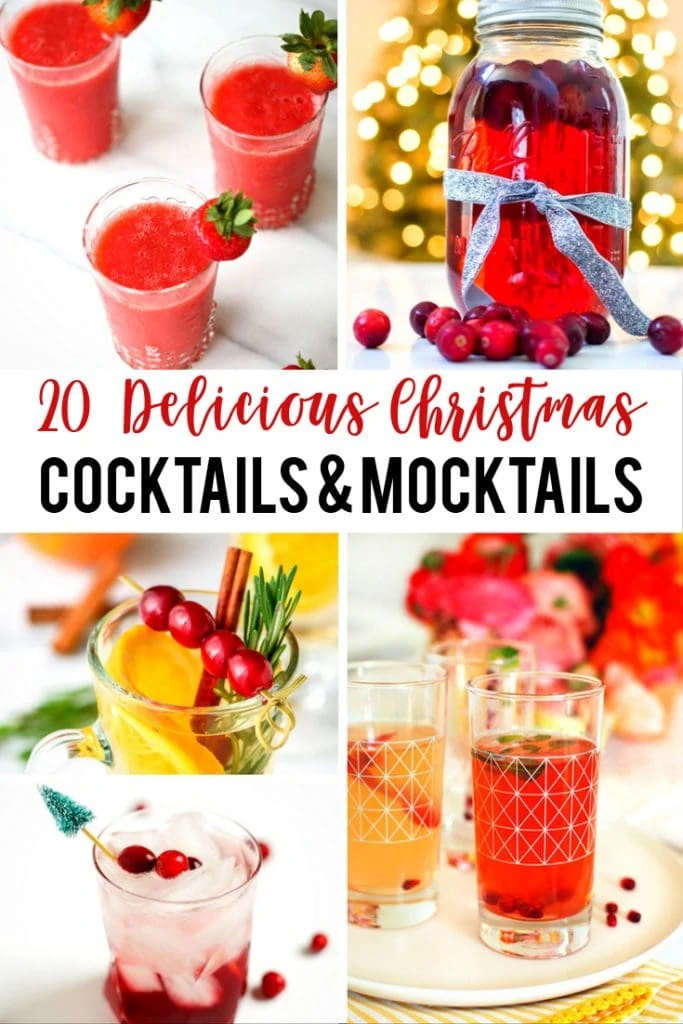 20 delicious Christmas cocktails and mocktails that are sure to make your season a little brighter!