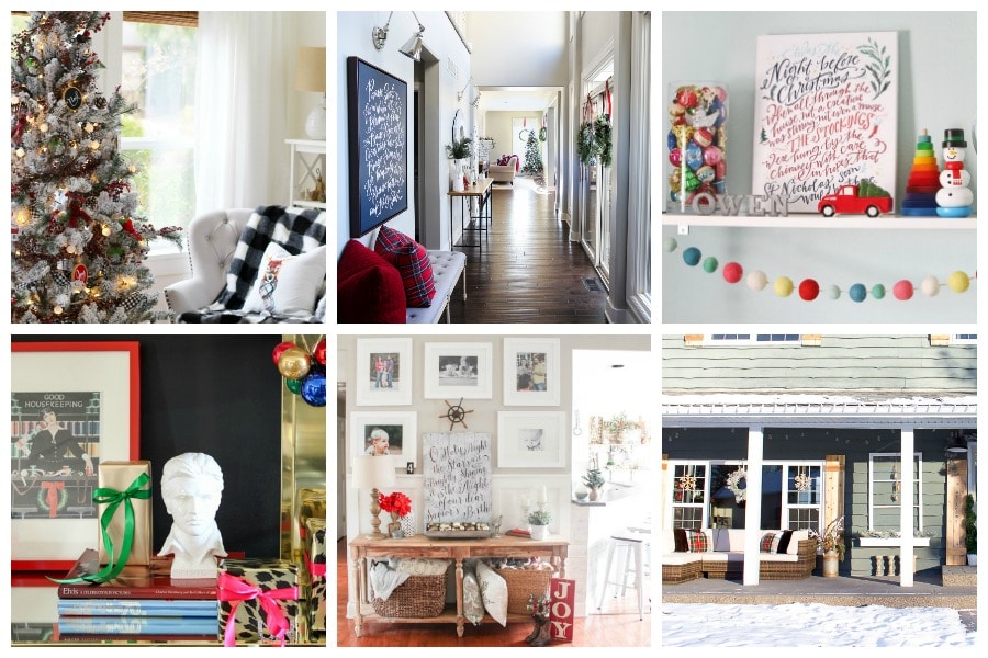Christmas tour throughout the house showing all the festive touches we've added in each room. 