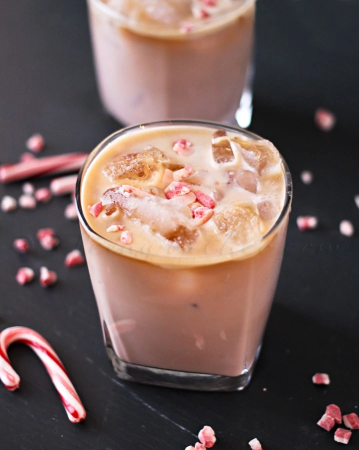 Pink Peppermint Russian -  If you love peppermint this pink drink is for you!