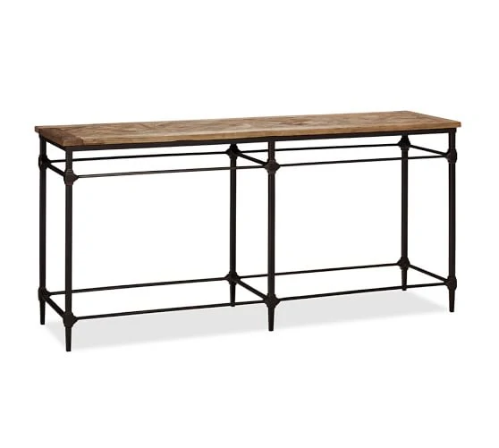 Parquet Console Table from Pottery Barn. 