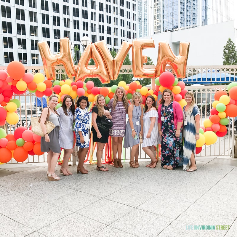 A fun shot of us at the Haven conference!