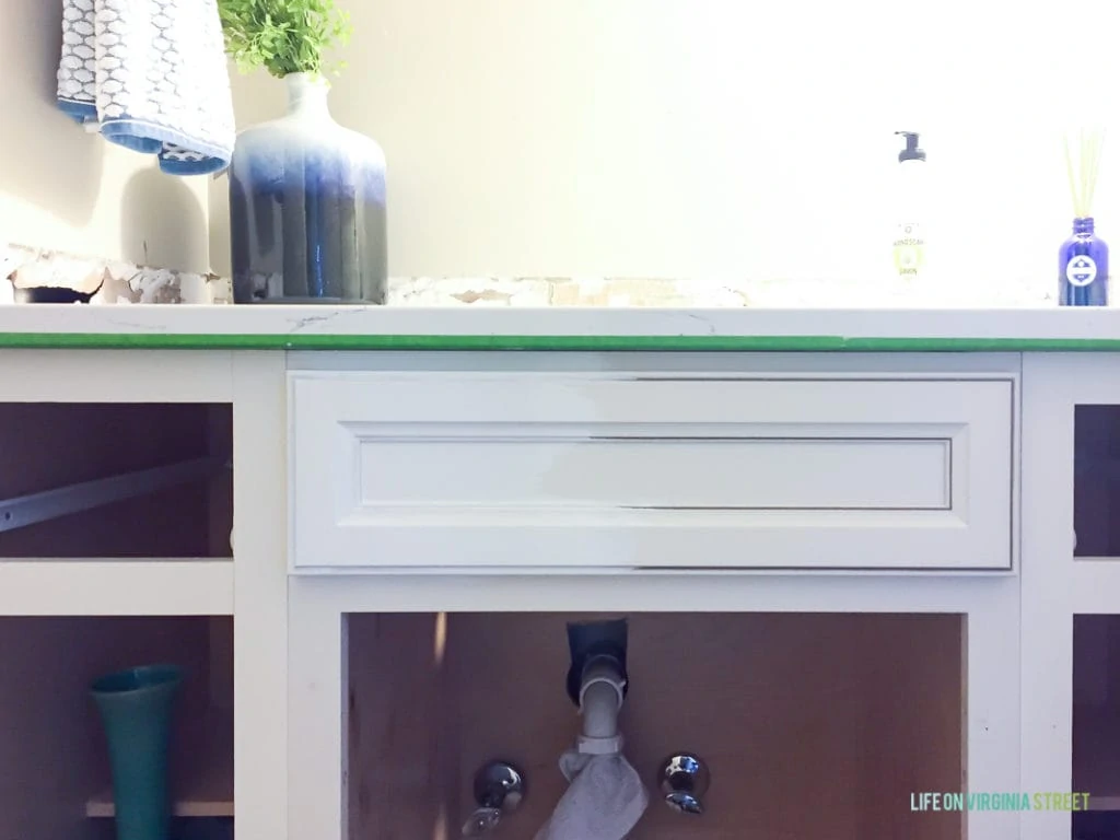 How to Paint Thermofoil Cabinets - A Thoughtful Place