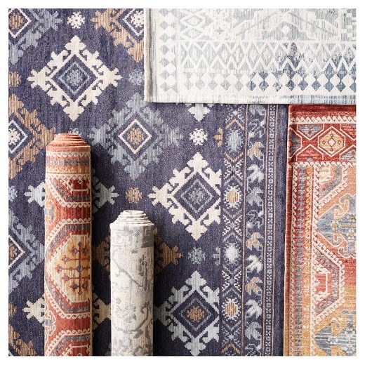 Don't miss out on these stunning vintage-style rugs that are so on trend at the moment. 