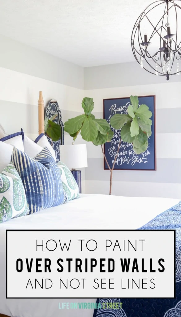 Paint Stripes Across a Room