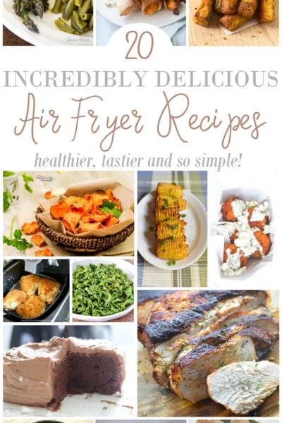 20 Incredibly Delicious Air Fryer Recipes to Try - A healthier alternative to fried food!
